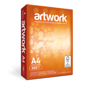 ARTWORK A4 PAQ 500 FLES FSC - EXTRA BLANC CIE 160