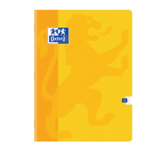 CAHIER OXFORD AGRAFE 240x320 96P OPTIK P. SEYES JAUNE