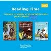 READING TIME CM2 - CD AUDIO CLASSE DES 3 OUVRAGES - ED.2011