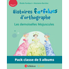 PACK DE 5 EX HISTOIRES FARFELUES D'ORTHOGRAPHE - LES DEMOISELLES MAJU