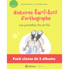PACK DE 5 EX HISTOIRES FARFELUES D'ORTHOGRAPHE - LES JUMELLES OU ET O