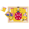 PETIT PUZZLE MAGIQUE - LA COCCINELLE ET LES CHAMPIGNONS