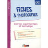 TAVERNIER SCIENCES EXPERIMENTALES ET TECHNOLOGIE CM2 2015 FICHES A PH