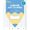CAHIERS BORDAS POUR TOUS - LIGNAGE AVEC COLONNES 3 MM - 2024 - CAHIER