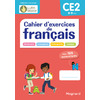 CAHIER D'EXERCICES DE FRANCAIS CE2 - UNE COLLECTION CONCUE PAR LUTIN