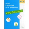 FICHIER D'EVALUATIONS ET DE REMEDIATIONS - CONJUGAISON CE1