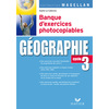 MAGELLAN GEOGRAPHIE CYCLE 3 ED. 2007 - BANQUE D'EXERCICES PHOTOCOPIAB