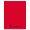 CAHIER POLYPRO ROUGE 17X22 96P GDS CARREAUX 70G