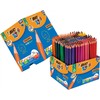 KIDS ÉVOLUTION MAXI CLASSPACK 288 CRAYONS COULEURS ASSORTIS DONT 78 O