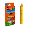 KIDS MULTI-SURFACE BABY 1 BOITE DE 6 CRAYON DE COULEURS COLORIS ASSOR