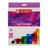 ART CREATION 1 LOT DE 36 PASTELS SECS COLORIS ASSORTIS