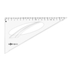 EQUERRE 60°21CM ISOLIGN PLASTIQUE INCASSABLE