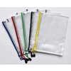 5 POCHETTES ZIP COULEUR FORMAT A4