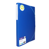 ECO-GREEN BOITE DE CLASSEMENT PP RECYCLE DOS 25 COLORIS BLEU