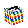 RECHARGE BLOC CUBE PAPIER COLORIS ASSORTIS