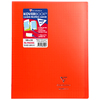 KOVERBOOK CAHIER 24X32 96P GDS CARREAUX ROUGE 90G PIQURE