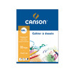CAHIER DESSIN CANSON BLANC UNI 32 PAGES 17X22CM 125G/M²