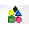 5 MOULES A SABLE ECO FORMES GEOMETRIQUES