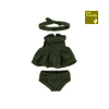 ENSEMBLE VÊTEMENTS POUPEE 21CM - ROBE ET BANDEAU