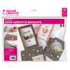 GABARITS P/PASSE-PARTOUTS ET ENVELOPPES LOT DE 5 ASSORTIS