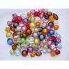 PERLES EN PLASTIQUE À FACETTES POT 125G ASSORTIES