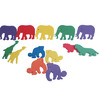 CAOUTCHOUC MOUSSE A COLLER 72 ANIMAUX ASSORTIS