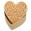 BOITE CARTON CUR COUVERCLE RELIEF 143X143X62MM