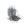PERLES ROCAILLE METALLIQUES TUBES LG 6MM -  Ø 2,5MM BOCAL 400GR ASSOR