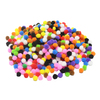 1000 POMPONS 10MM 10 COLORIS VIFS ASSORTIS