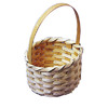 PANIER BAMBOU ROND Ø 75 - HT 130MM