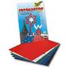 PAPIER CARTONNE 300 GR AVEC MOTIFS ÉTOILES - ASSORTIMENT 10 FS 50X70