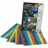 FILM HOLOGRAPHIQUE ARC EN CIEL PAQUET 4 FEUILLES ASSORTIES 23X33CM