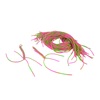 SCOUBIDOUS SILICONE ARC EN CIEL LG 60CM - LOT DE 100 COULEURS ASSORTI