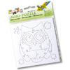 LOT DE 4 MINI PUZZLES A DÉCORER ASSORTIS