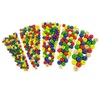 575 PERLES BOIS TAILLES ET COLORIS ASSORTIS