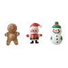 LOT DE 30 FORMES ADHÉSIVES BOIS NOEL