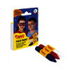 FACE PAINT 3 STICKS MAQUILLAGE COLORIS BLANC, ROUGE ET BLEU