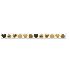 ROULEAU 159 STICKERS FANTAISIE KRAFT 30mmx5m