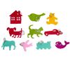 PORTE-CLES FEUTRINE - LOT DE 10 MODELES ASSORTIES