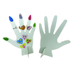 LOT DE 30 PORTE BAGUES CARTON BLANC