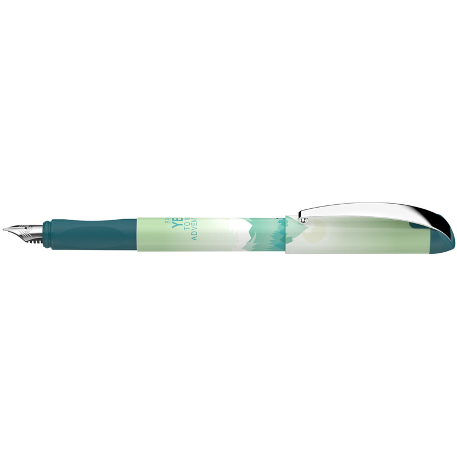 Stylo plume en métal Iridium, pointe Fine 917mm, noir avec Clip