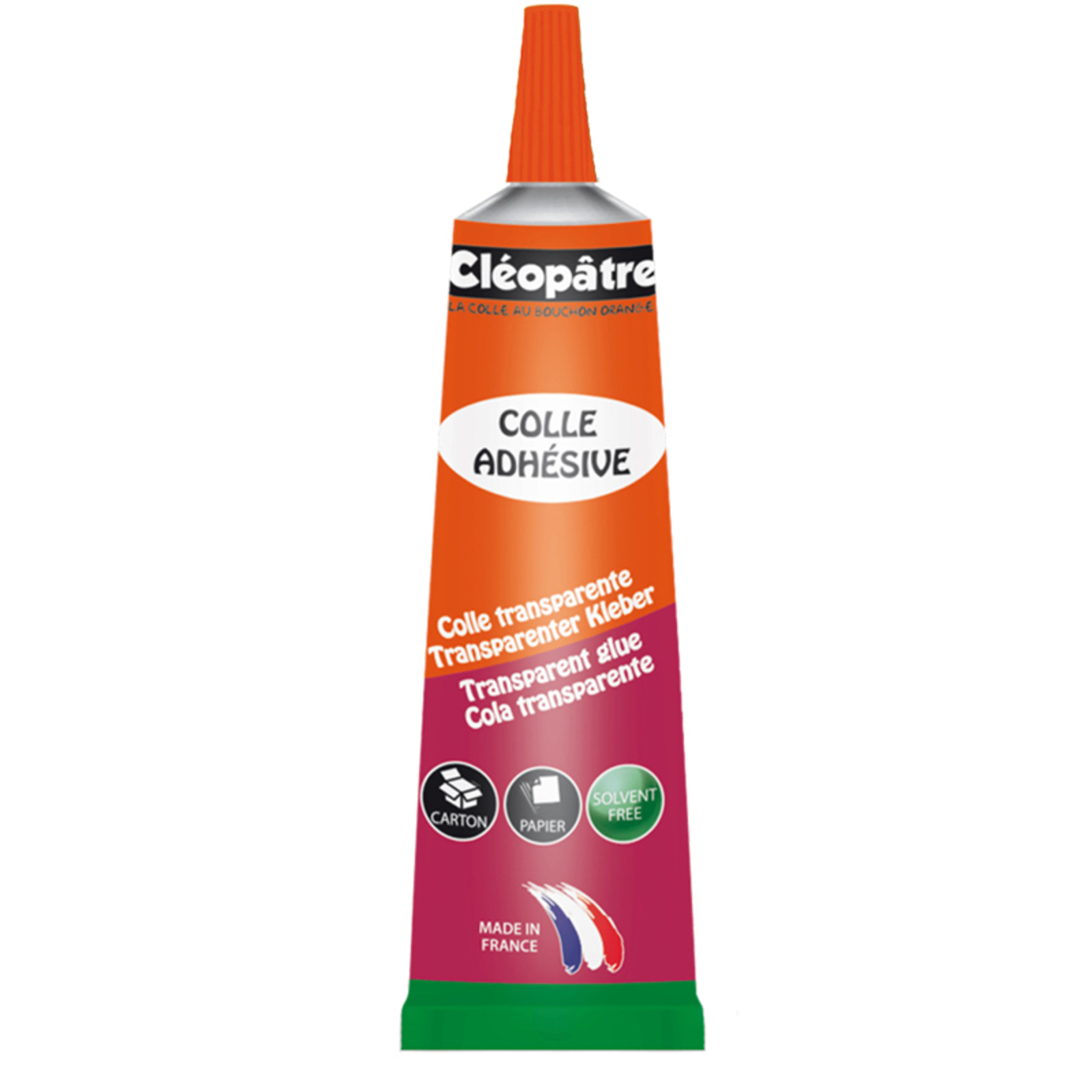 CLÉOPATRE COLLE LIQUIDE UNIVERSELLE TUBE 30ML K123061 - Papeteries d'Arvor