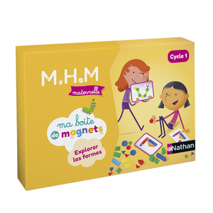 MHM - MA BOÎTE À MAGNETS - EXPLORER LES FORMES - 6 ENFANTS