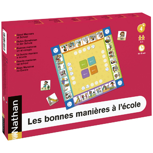 JEU BONNES MANIERES A L'ECOLE