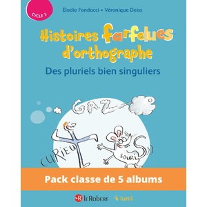 PACK DE 5 EX HISTOIRES FARFELUES D'ORTHOGRAPHE - DES PLURIELS BIEN SI