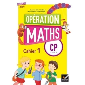 OPERATION MATHS CP ED. 2016 - FICHIER DE L'ELEVE 1 & 2 + MEMO / MATER