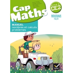 CAP MATHS CE2 ED. 2017 - LIVRE ELEVE NOMBRES ET CALCULS  + CAHIER GEO