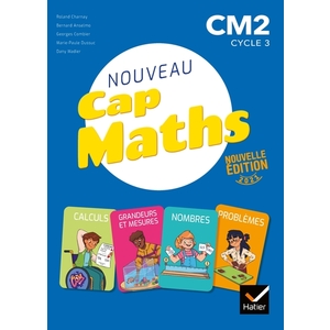 CAP MATHS CM2 - ED. 2021 - LIVRE ELEVE NOMBRES ET CALCULS  + CAHIER G