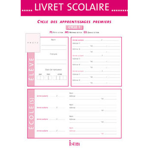 LIVRET SCOLAIRE ISTRA CYCLE 1 -EDITION 2009