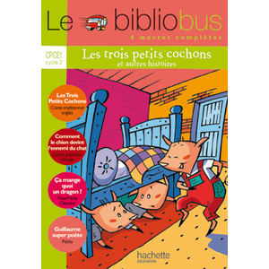 LE BIBLIOBUS N  13 CP/CE1 - LES TROIS PETITS COCHONS - LIVRE DE L'ELE
